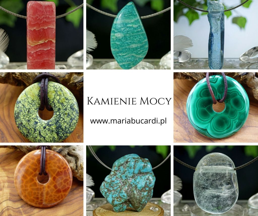 Kamienie Mocy, talizmany, minerały, Maria Bucardi