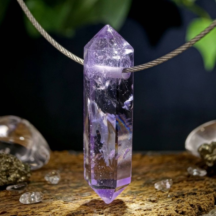 Ametyst Kamień Mocy - właściwości znaczenie działanie - Maria Bucardi