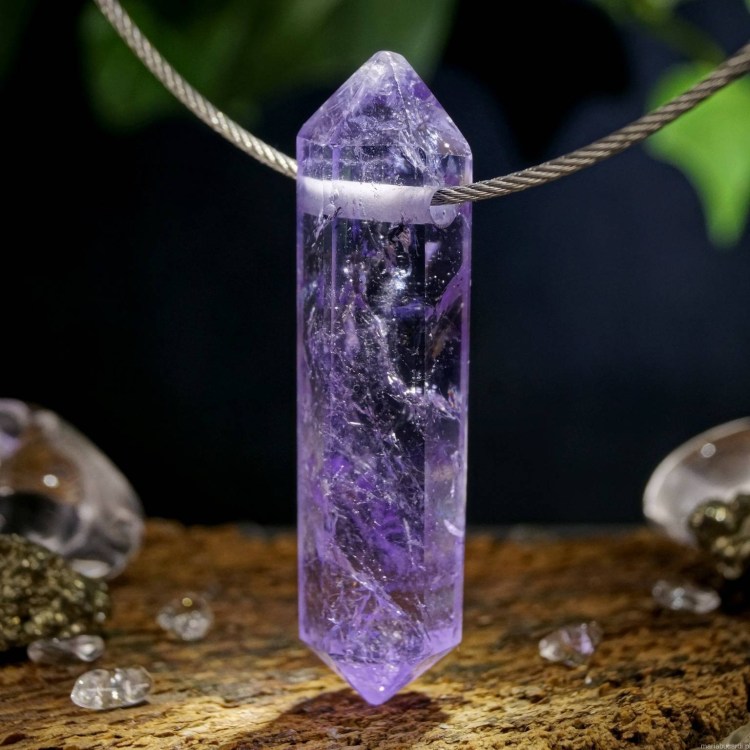 Ametyst Kamień Mocy - właściwości znaczenie działanie - Maria Bucardi