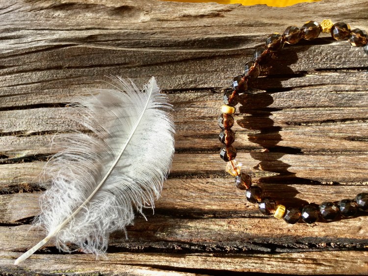 Bransoletka, kwarc dymny, znaczenie, działanie, właściwości, Maria Bucardi_4488