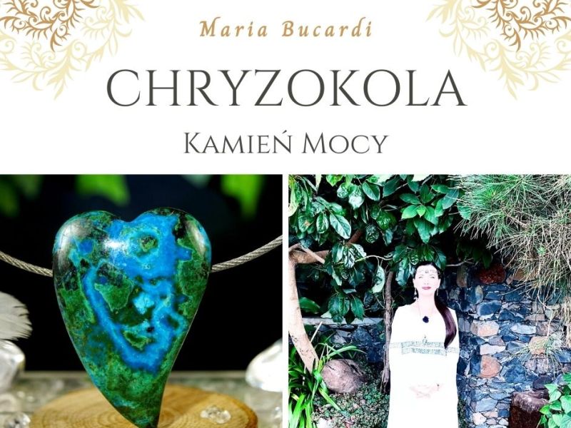 Kamień Mocy Chryzokola – właściwości, znaczenie i działanie. Spokój, mądrość, komunikacja…