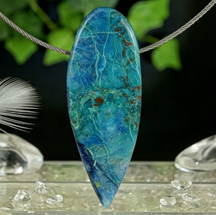 Kamien-Mocy-Shattuckit -shattuckite - znaczenie właściwości działanie - Maria Bucardi