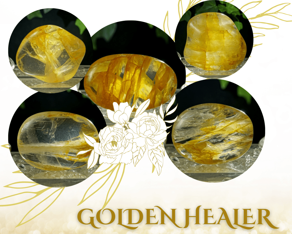 GOLDEN HEALER, Kamienie Mocy, kryształ, minerał, kamień, znaczenie, właściwości, działanie, magiczne, Maria Bucardi