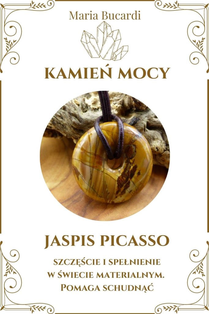 Jaspis Picasso Kamień Mocy, Maria Bucardi