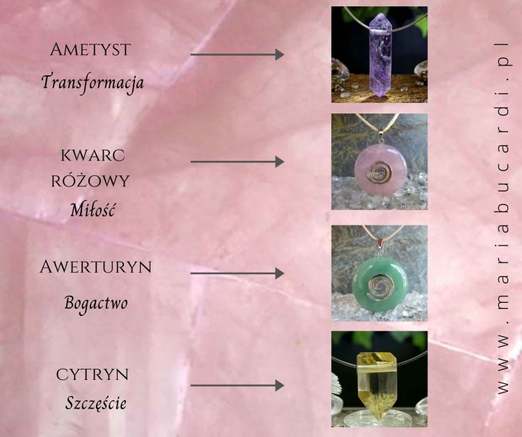 Kamienie Mocy działanie Maria Bucardi
