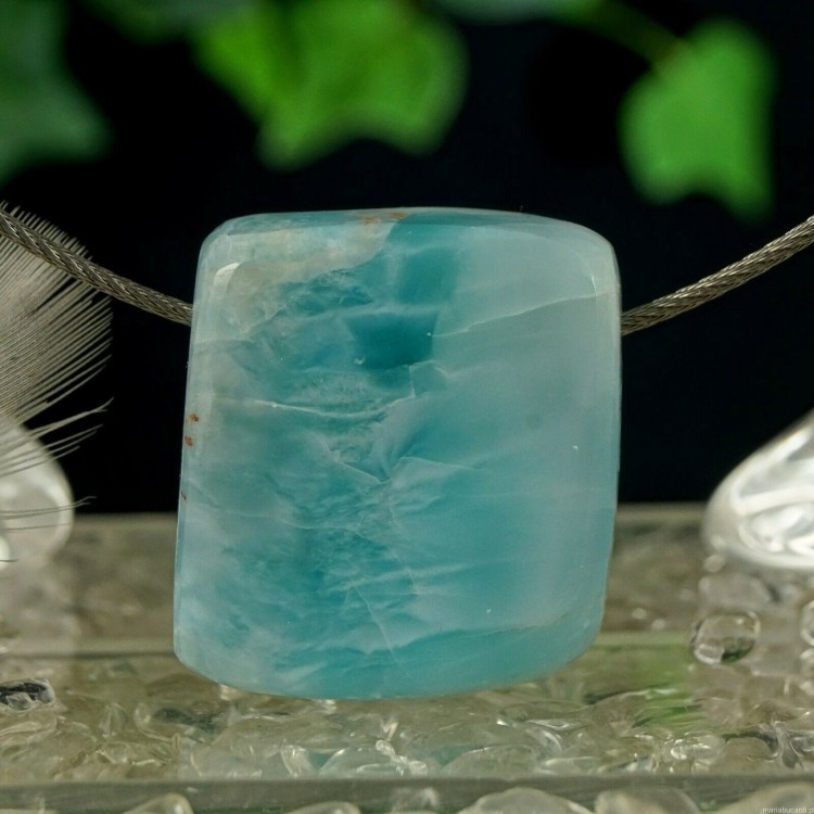 Larimar Kamień Mocy, znaczenie, działanie, właściwości, Maria Bucardi