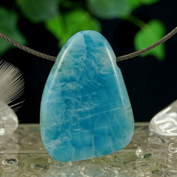 Larimar Kamień Mocy, znaczenie, działanie, właściwości, Maria Bucardi