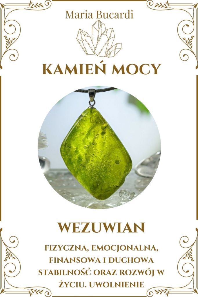 Wezuwian Kamień Mocy, Maria Bucardi