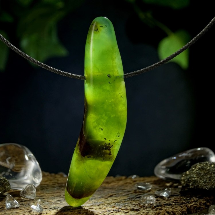 Chryzopraz Kamień Mocy - właściwości działanie znaczenie - Maria Bucardi