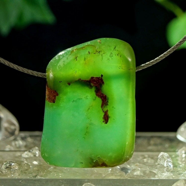 Chryzopraz Kamień Mocy - właściwości działanie znaczenie - Maria Bucardi