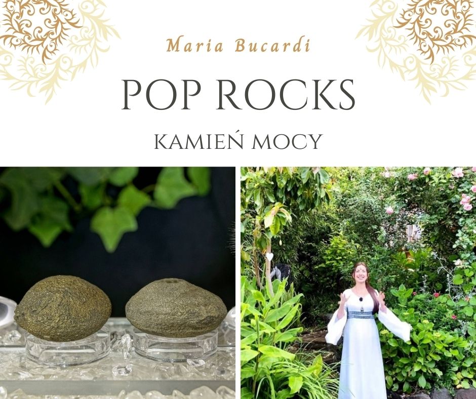 Pop Rocks Kamienie Mocy od Marii Bucardi - znaczenie właściwości działanie - piryt - kule pirytowe