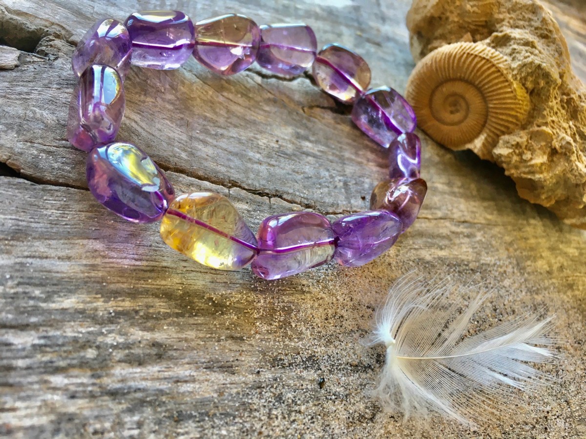 Ametryn – Bransoletka Mitycznych Drzew Edenu   – Najwyższa Moc, Siła i Potęga – energia prawdziwego Maga, który kształtuje świat wg własnych wyobrażeń i materializuje to, czego pragnie.  