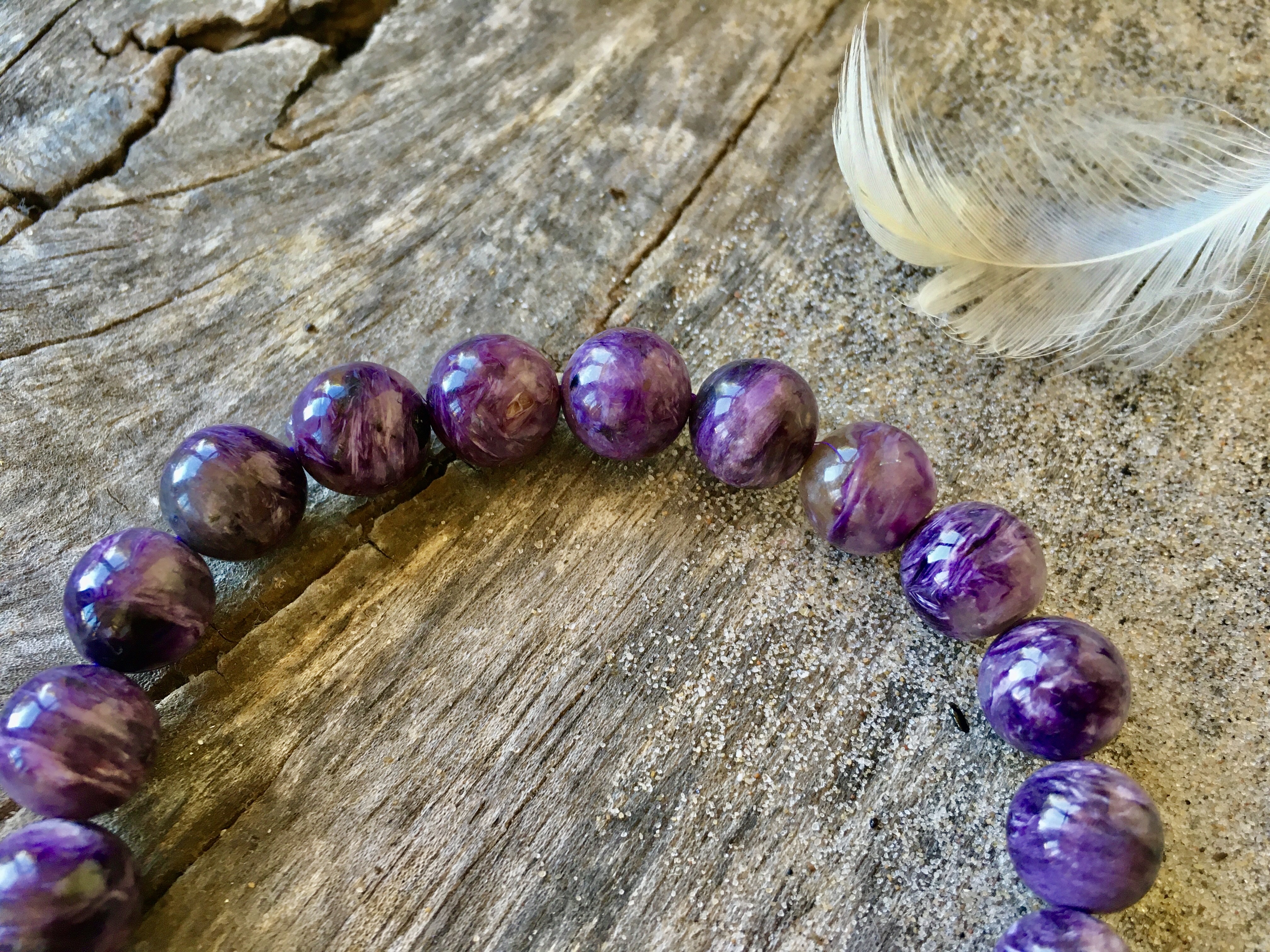 Bransoletka Czaroit z Syberii, od Marii Bucardi