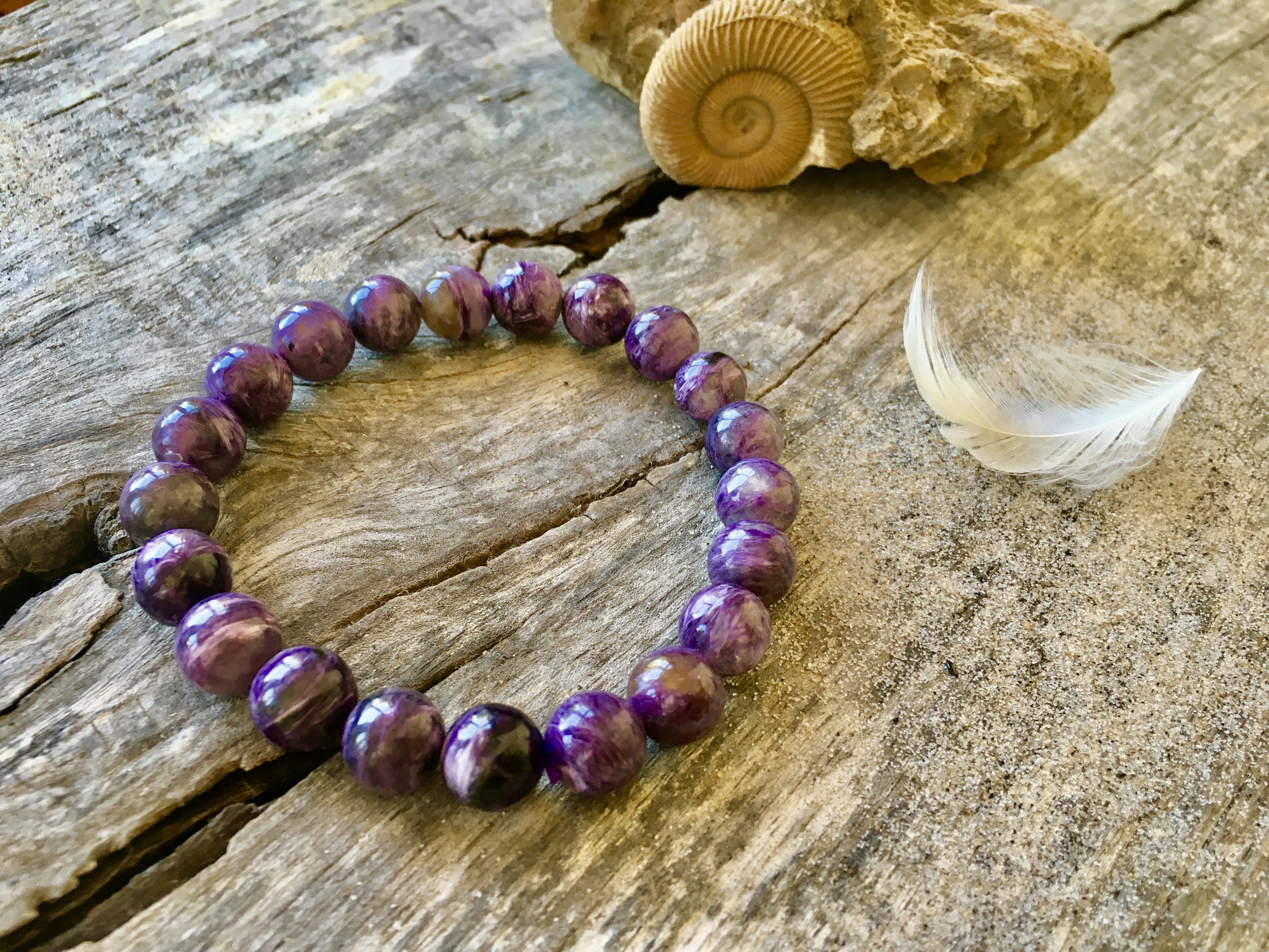 Bransoletka Czaroit z Syberii, od Marii Bucardi