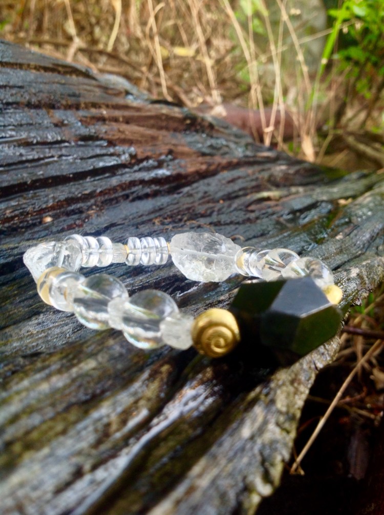 bransoletka turmalin krysztal gorski, Maria Bucardi