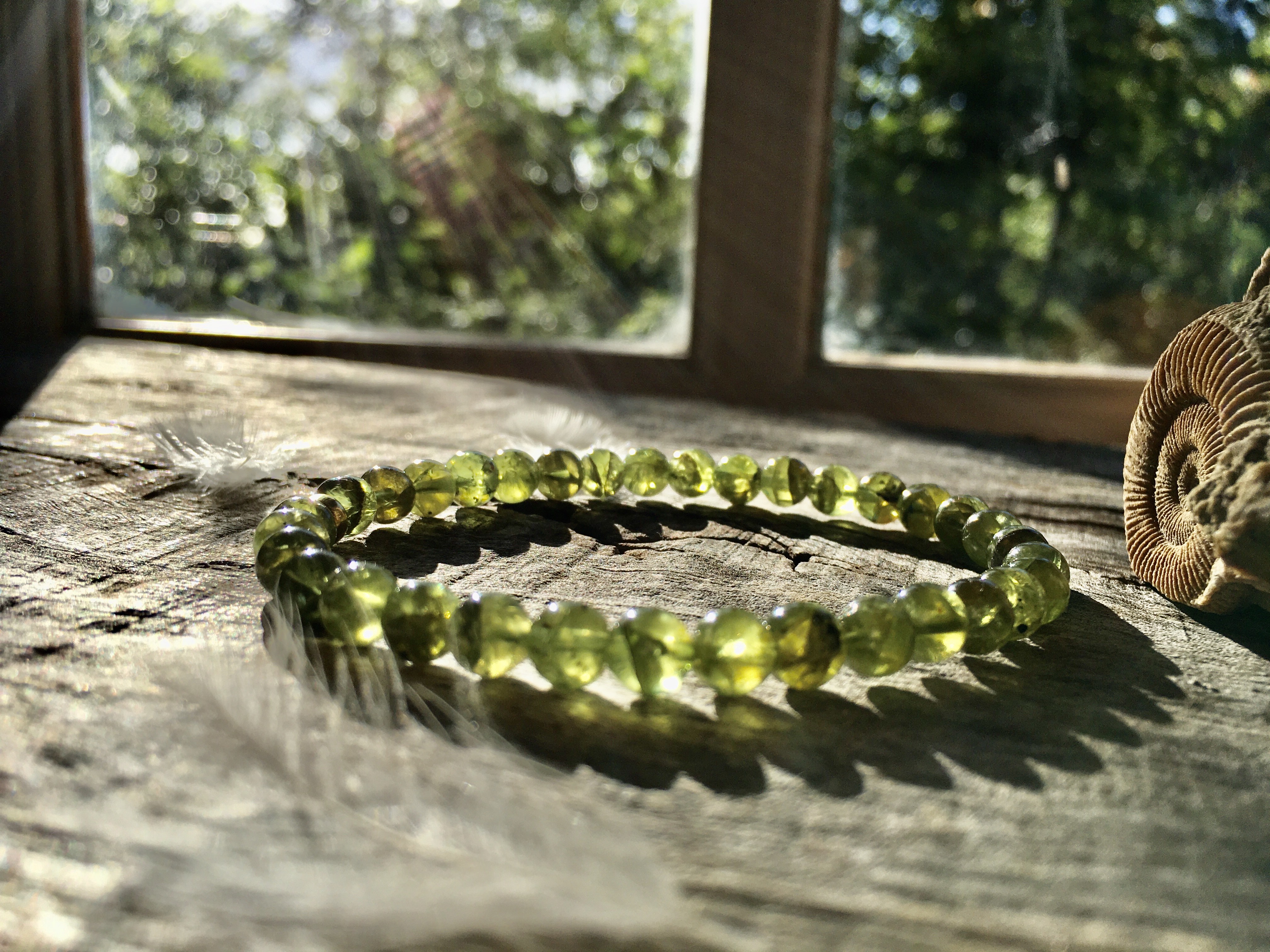 oliwin perydot - bransoletka Mitycznych Drzew Edenu - Maria Bucardi_1417